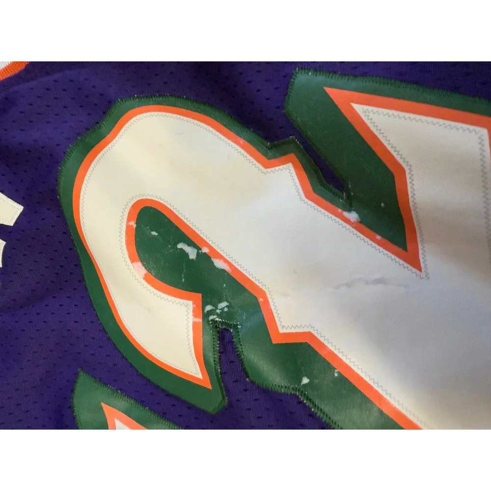 Adidas Utah Jazz John Stockton 12 Hardwood Classics Jersey Purple Mens L